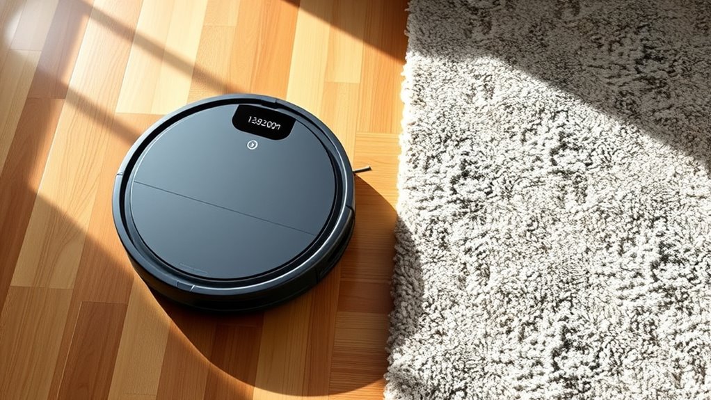 adjust suction by floor type
