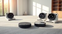 automated cleaning dock features