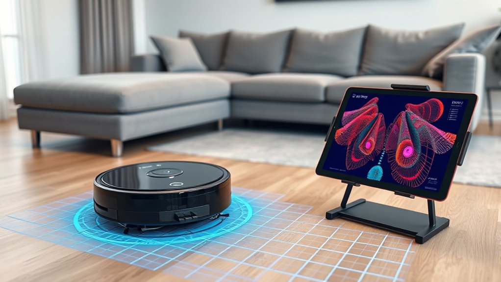 calibrate robot vacuum map