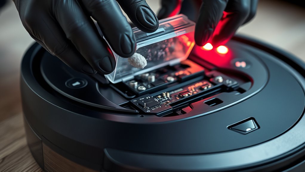 clean sensors regularly