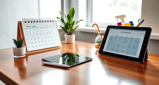 effective cleaning schedule planning