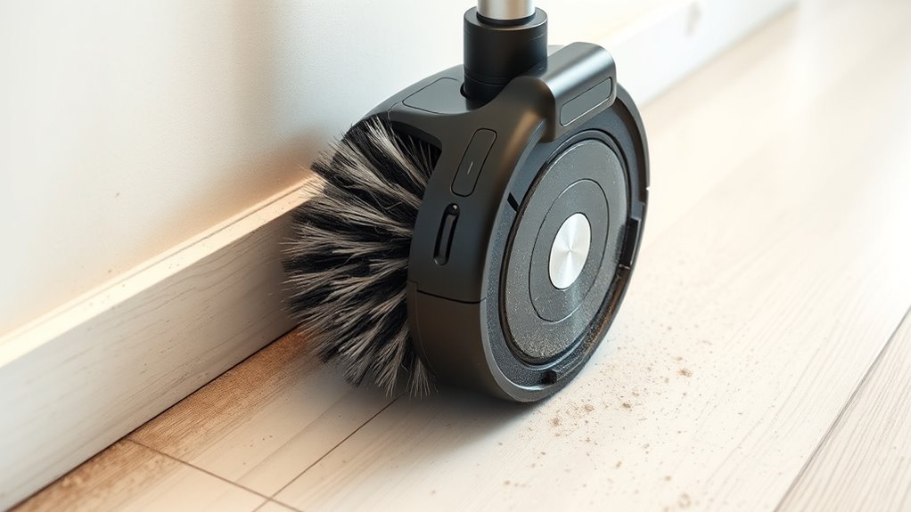 enhanced corner cleaning efficiency