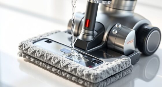 hybrid vacuum self cleaning mops