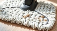 maintain mop pad cleanliness