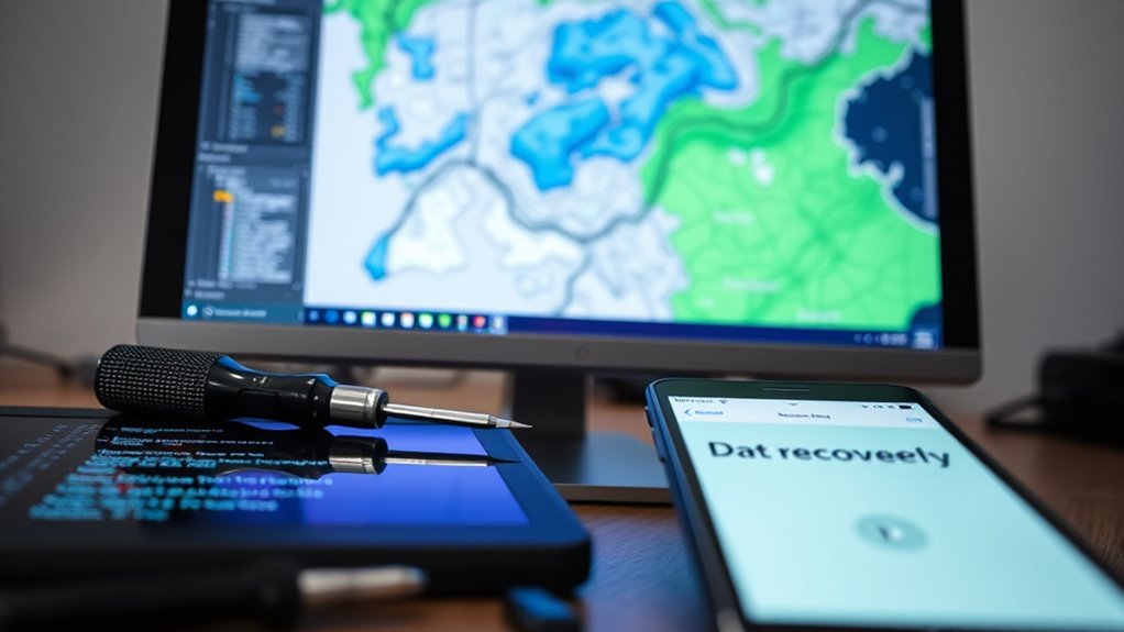 map recovery and permissions