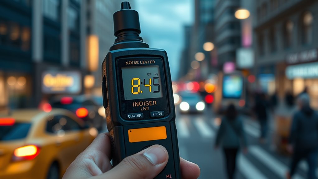 measuring sound loudness levels