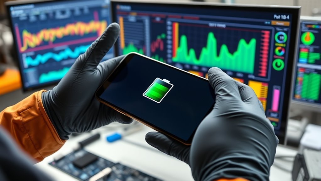 monitor battery health regularly