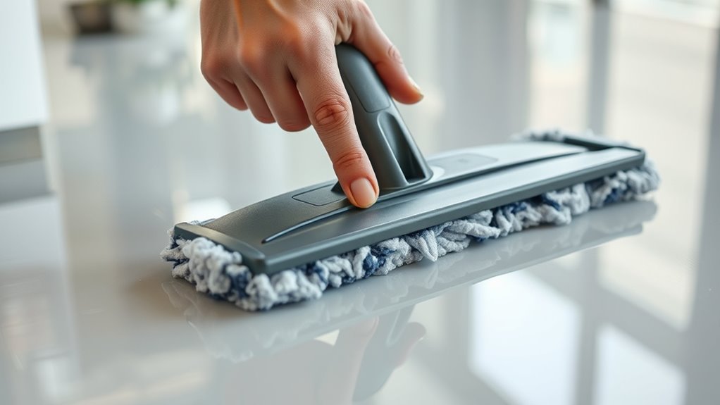 optimal mopping pressure settings