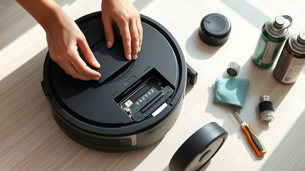 organize tools for maintenance