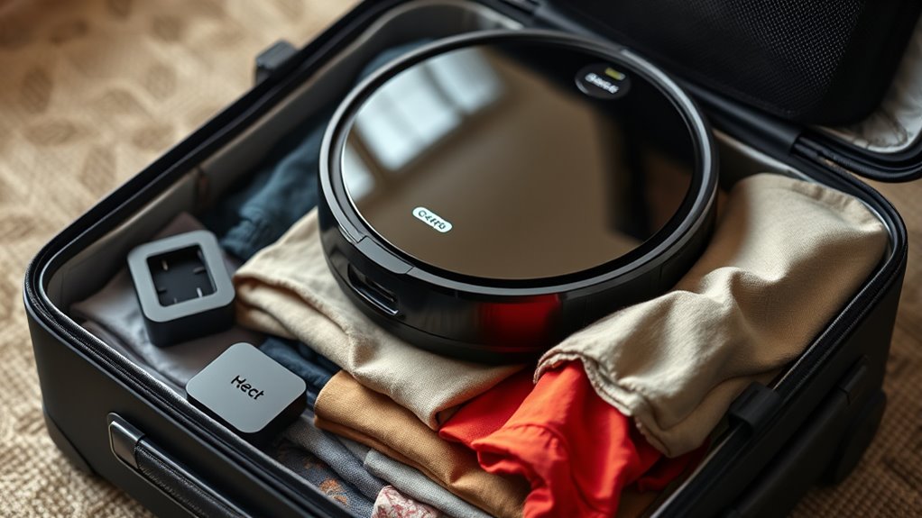 packing tips for robot vacuums