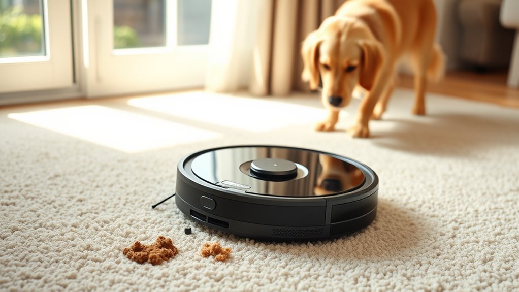 pet waste detection calibration