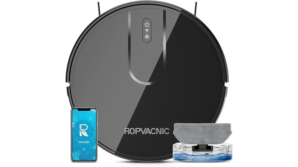 powerful suction mopping robot