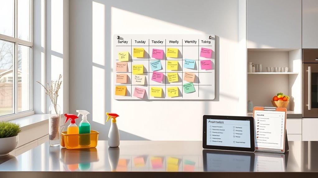 prioritize key cleaning tasks