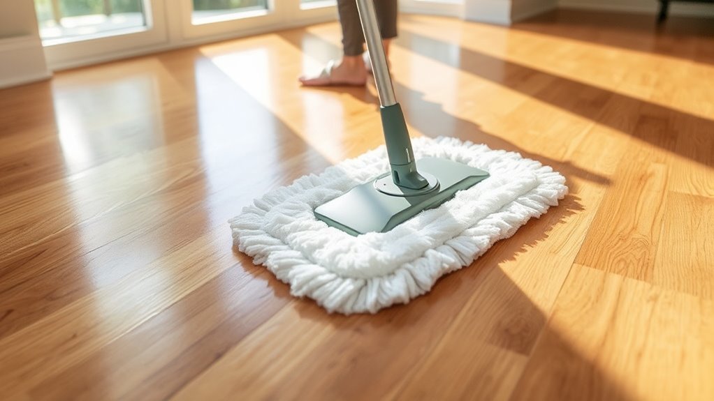 protect floors with care