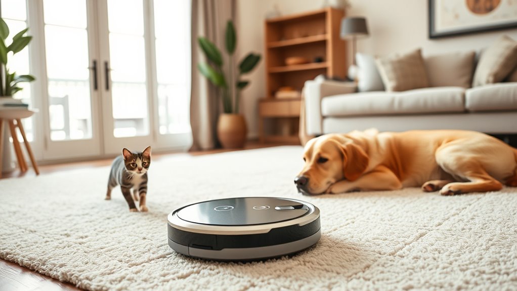 quiet pet friendly cleaning technology
