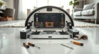 reboot and reconfigure vacuum