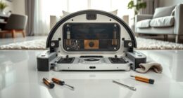 reboot and reconfigure vacuum