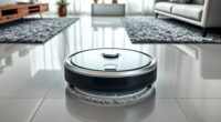 robot mop vac combo efficiency
