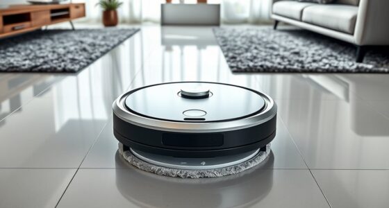 robot mop vac combo efficiency