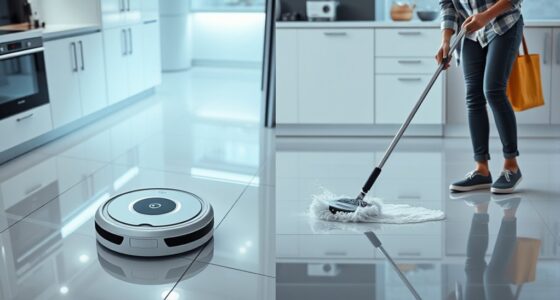 robot mops save time