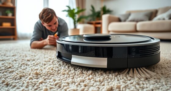 robot vacuum noise troubleshooting
