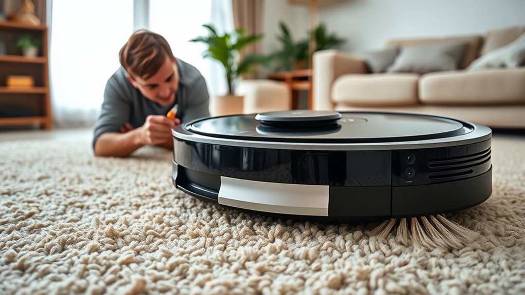 robot vacuum noise troubleshooting