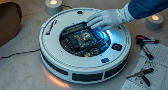 robot vacuum overheating troubleshooting