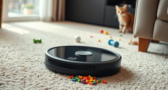 robot vacuum pet waste
