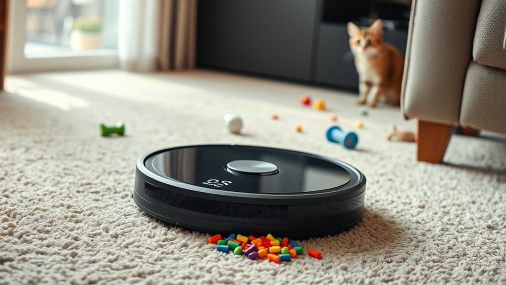 robot vacuum pet waste