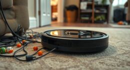 robot vacuum stuck fix
