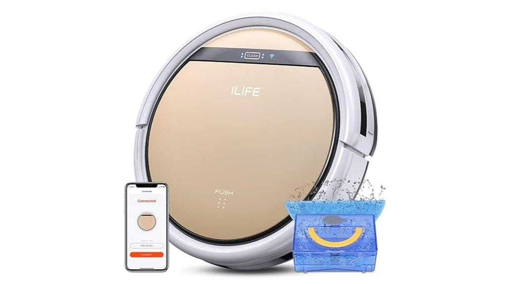 robot vacuum with mopping
