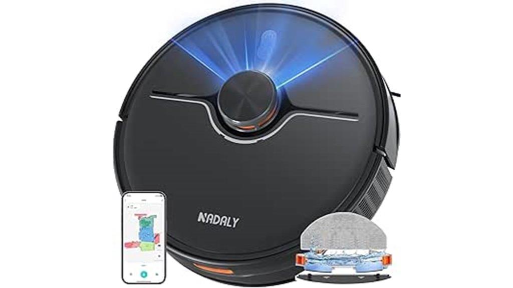 robot vacuum with mopping