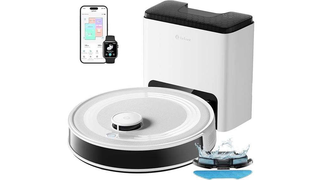 robot vacuum with mopping
