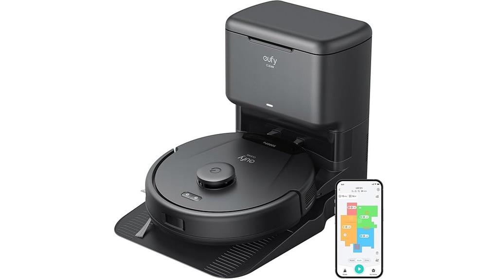 robot vacuum with station
