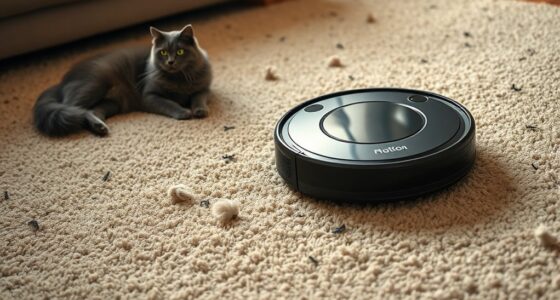 robot vacuums remove pet hair