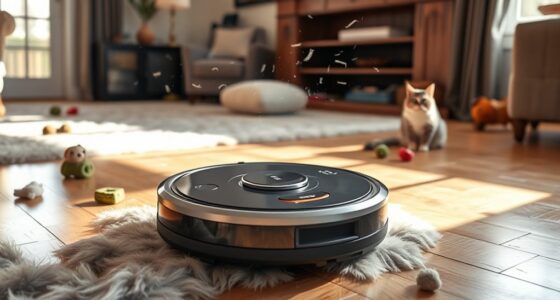 robot vacuums remove pet hair