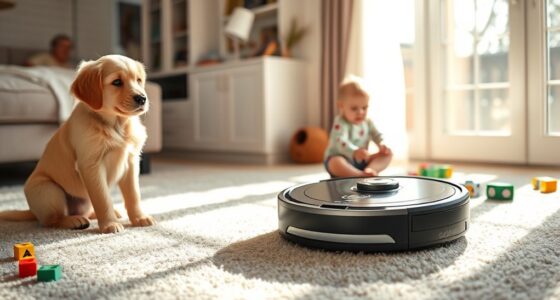 safe cleaning around children