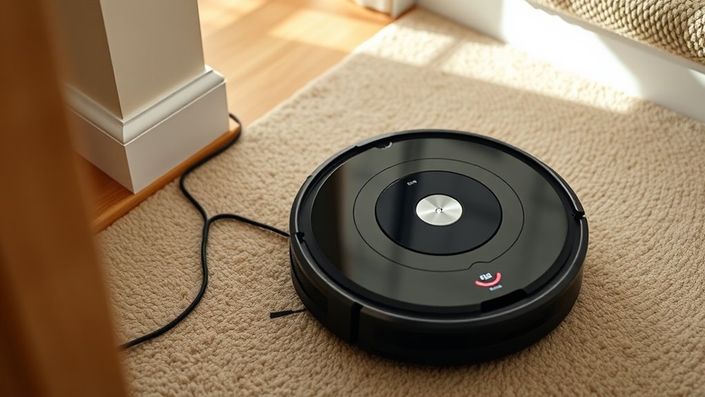 safe pet vacuum navigation