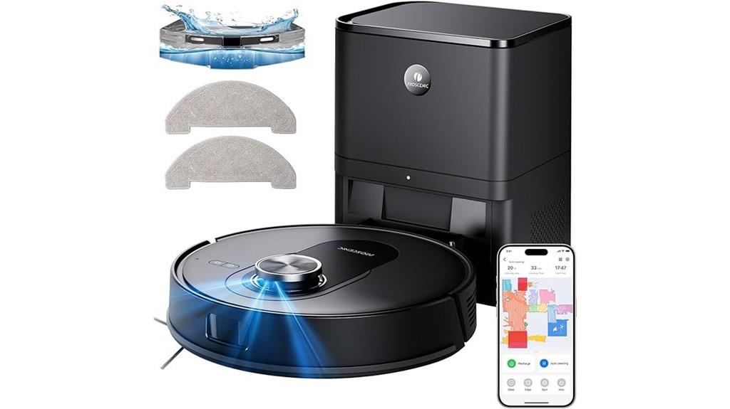 self empty mop vacuum