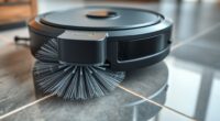 side brushes improve cleaning efficiency