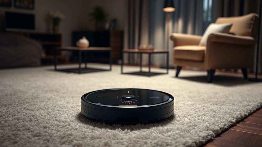 silent night robot cleaning