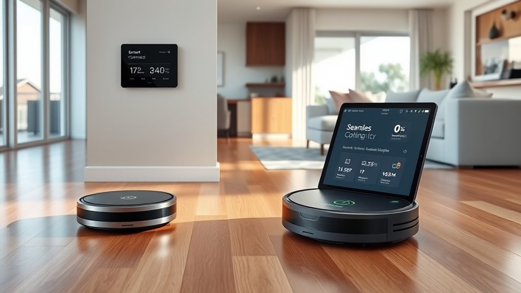 smart home vacuum integration