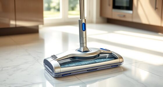 tile floor mop vac features