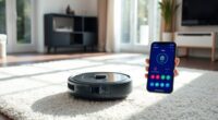 top app controlled robot vacuums