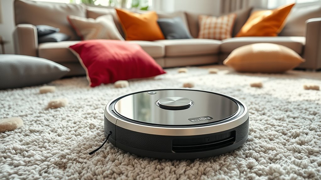 top robot vacuums for thick carpets