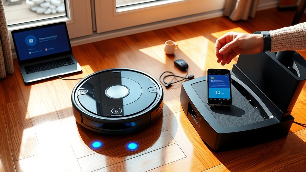 update your robot vacuum firmware