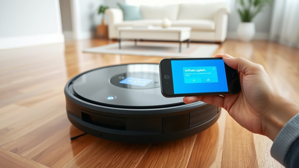update your robot vacuum regularly