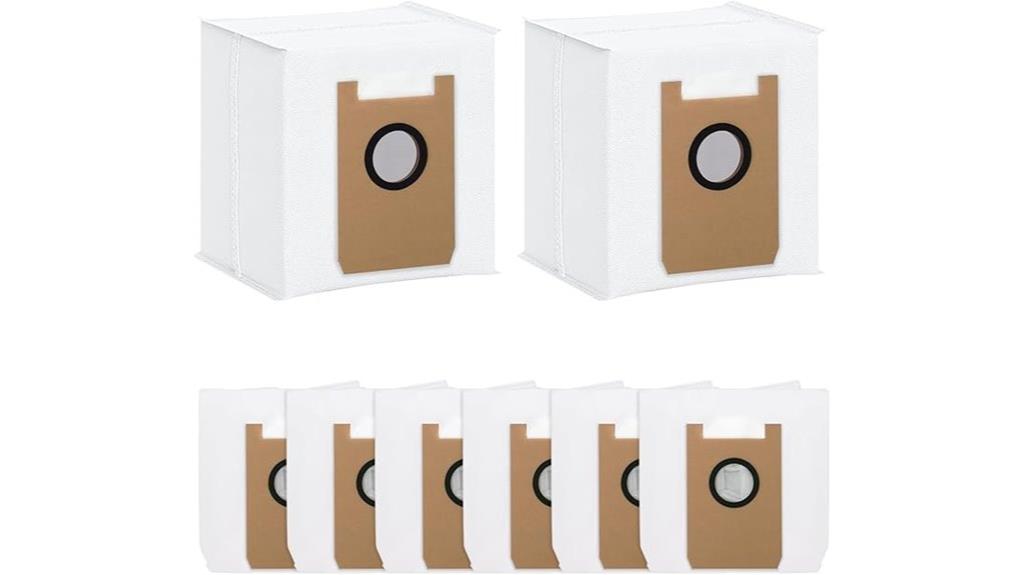 eight dust bags included