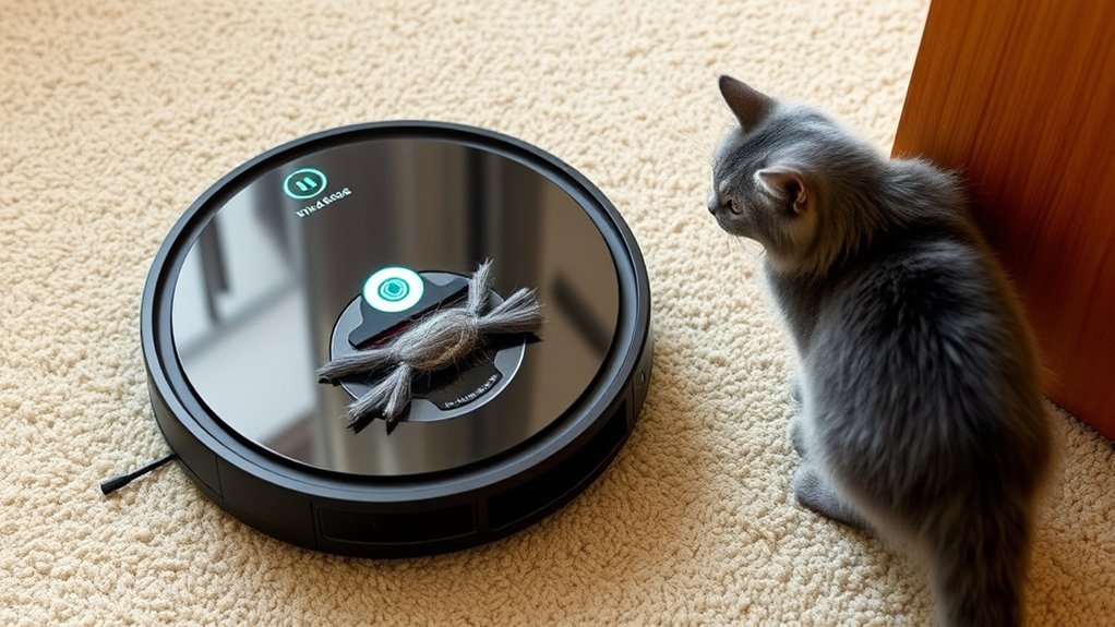 pet hair cleaning efficiency