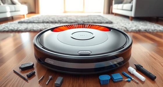 removable brushroll robot vacuums